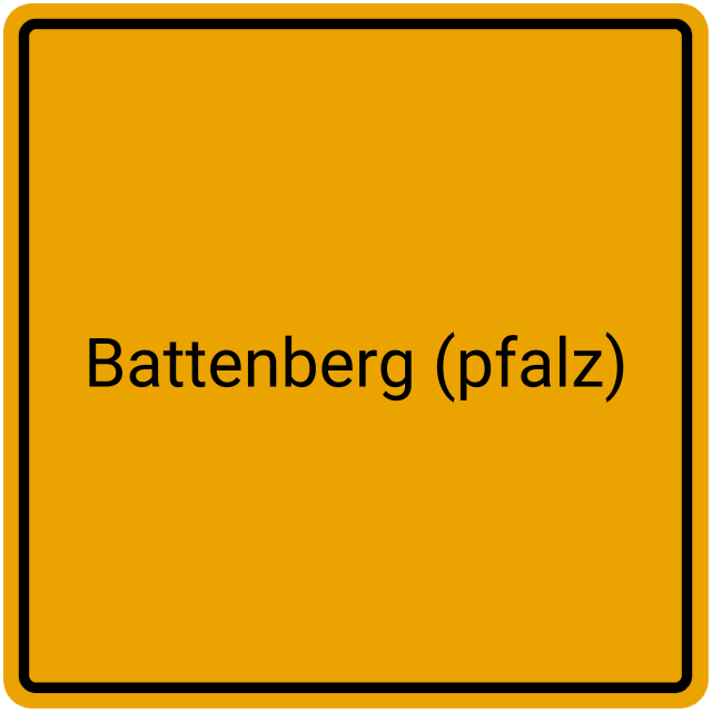 Meldebestätigung Battenberg (Pfalz)